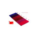 tapis personnalisé avec impression haut de gamme. tapis d'accueil servant d'accueil à la clientèle
