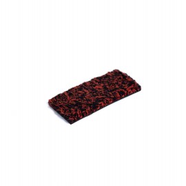 tapis d'entrée en coton, rouge