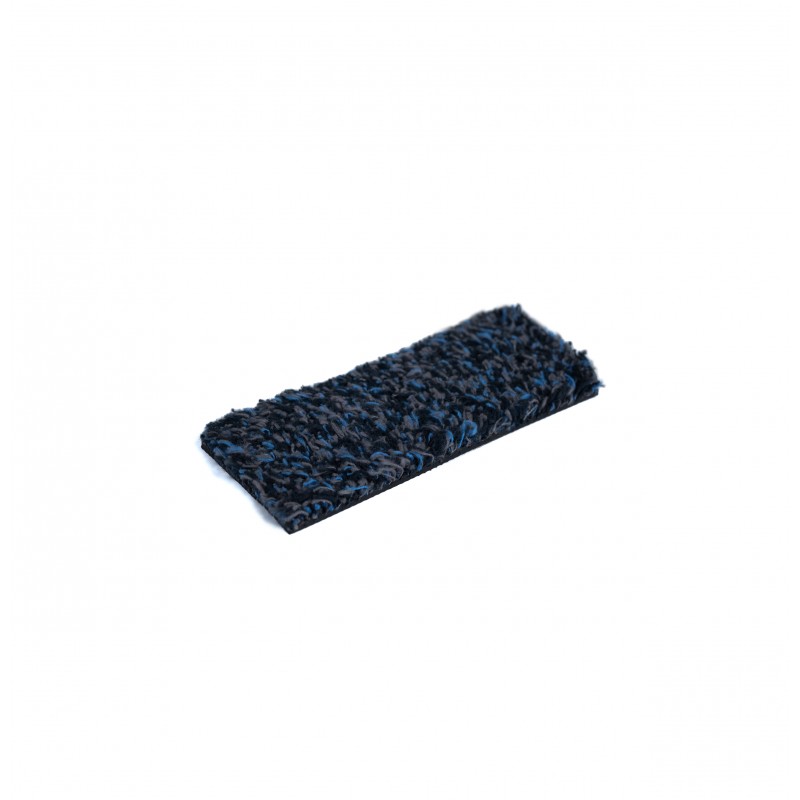 tapis coton DELUXE, bleu