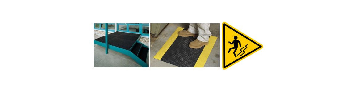 Tapis paillassons pour l'industrie.